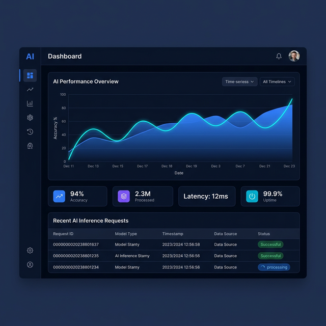NexAI Dashboard Preview